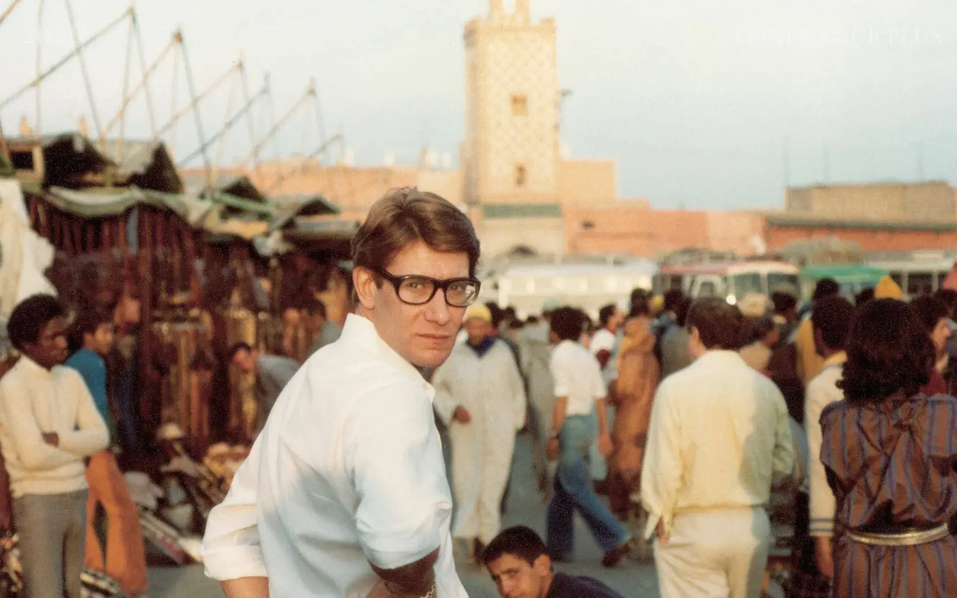 How do the permanent collections tell of a dreamed Morocco?