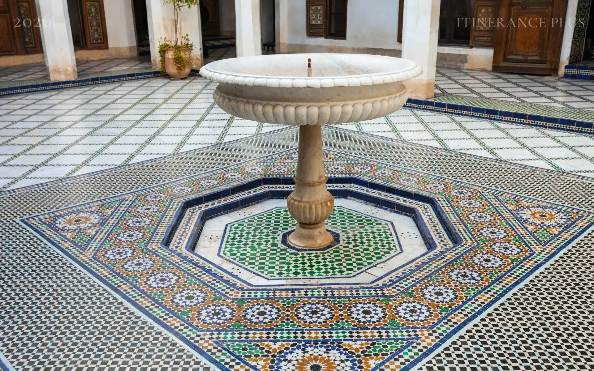 ¿Por qué el barrio del Mellah es el marco perfecto para este palacio?