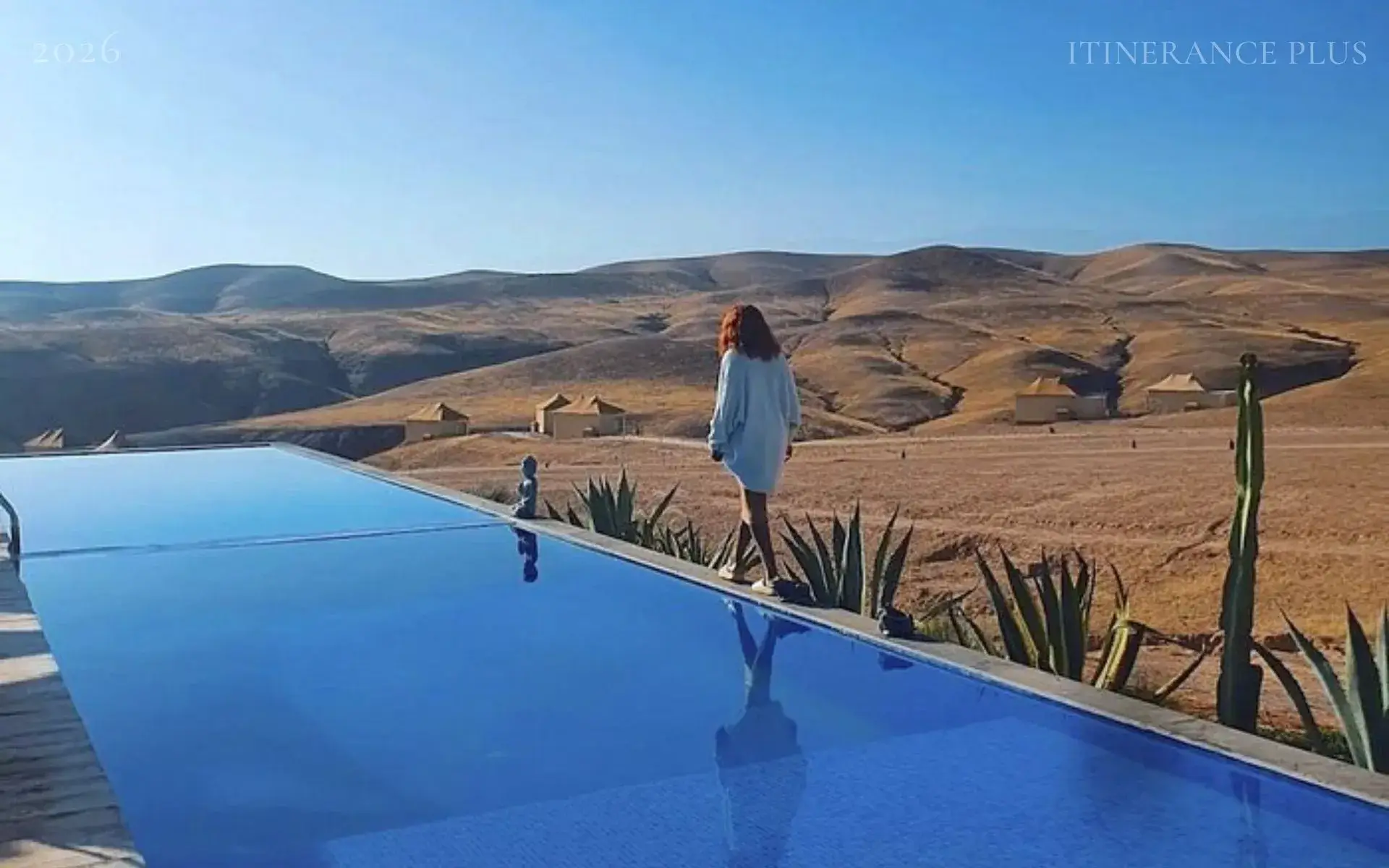 Almuerzo y Piscina en El Desierto de Agafay: la Escapada Gastronómica Cerca de Marrakech en Marrakech, Marruecos - experiencia premium con Itinerance Plus