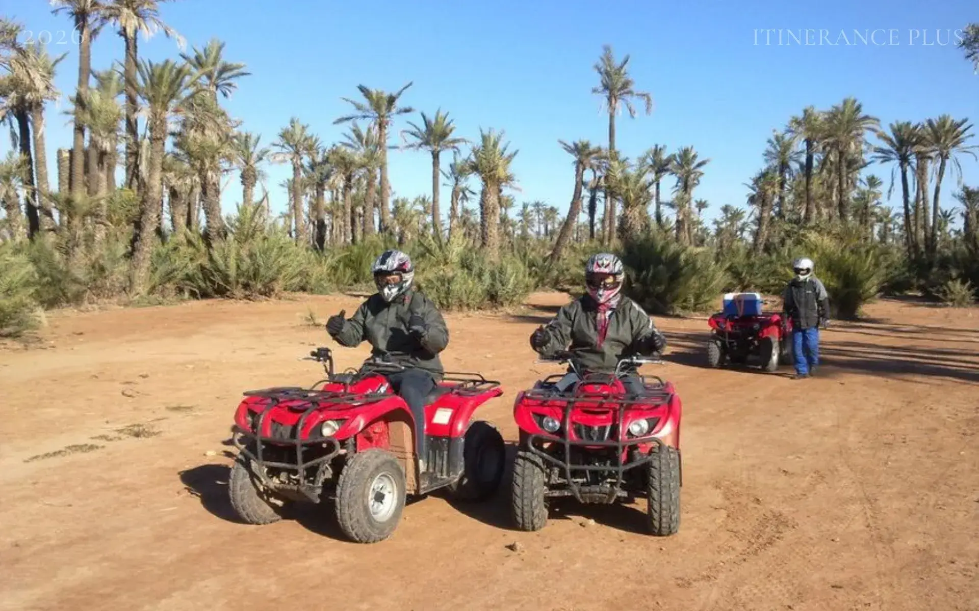 Quad Palmeraie Marrakech: Paseo Sensacional en El Oasis de Marrakech en Palmeral de Marrakech., Marruecos - experiencia premium con Itinerance Plus